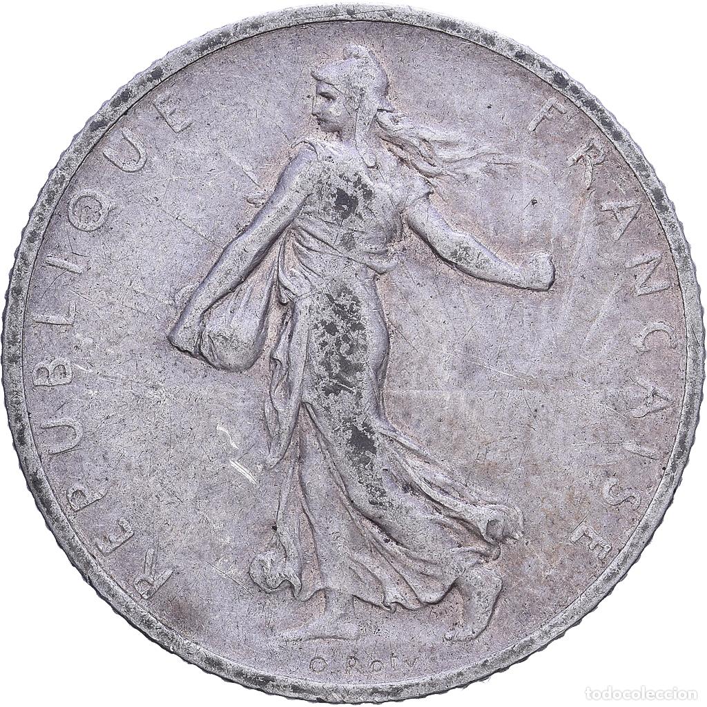 Monedas antiguas de Europa: [#1531220] Francia, Franc, Semeuse, 1901, Paris, 1 Franc, Plata, MBC, Gadoury:467, KM:844.1