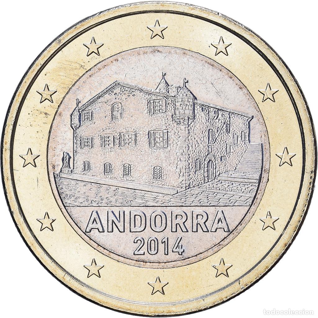 Monedas antiguas de Europa: [#1514131] Andorra, 1 Euro, 2014, Bimet&aacute;lico, EBC+, KM:526