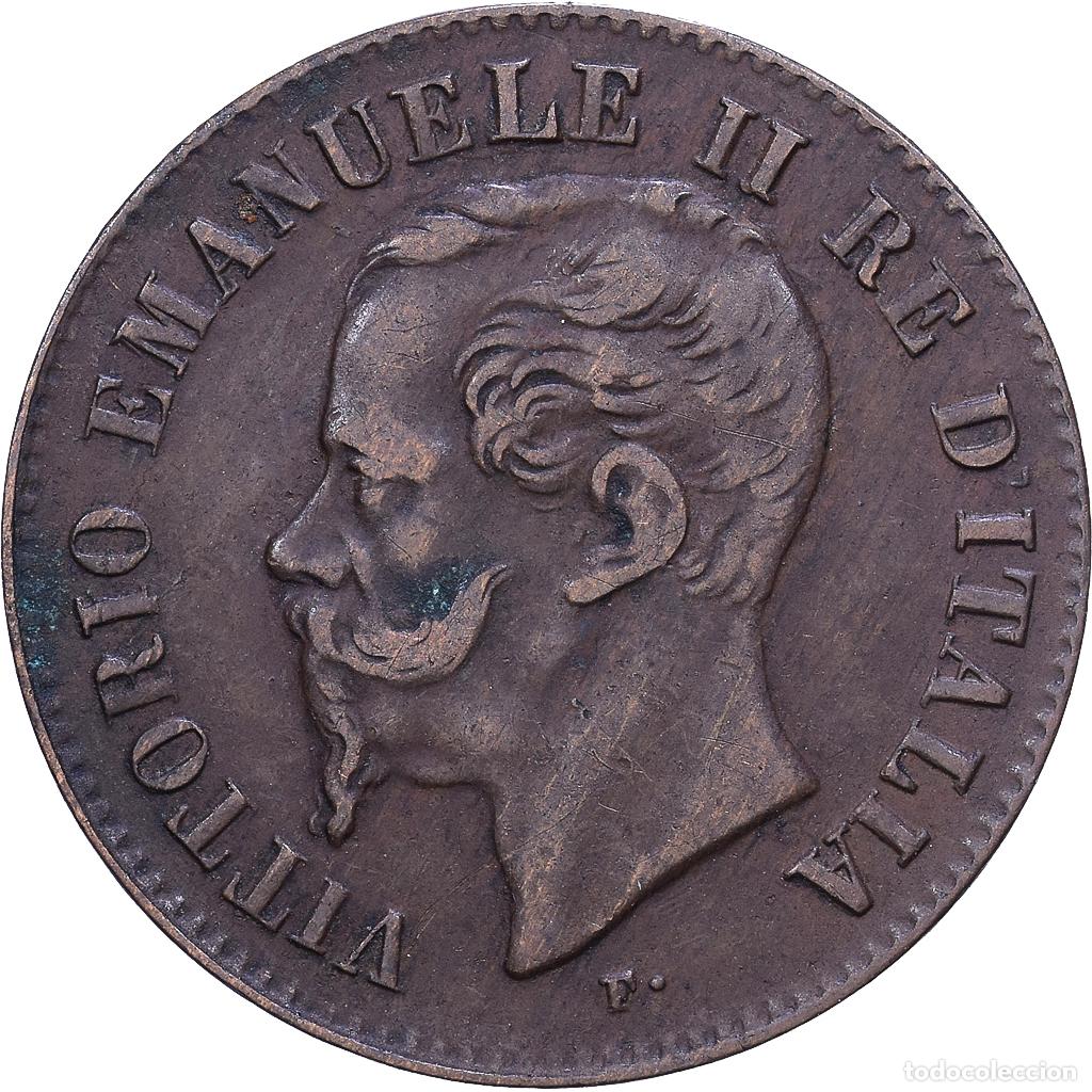 Monedas antiguas de Europa: [#1531038] Italia, 2 Centesimi, 1867, Milan, Bronce, BC+, KM:2.1