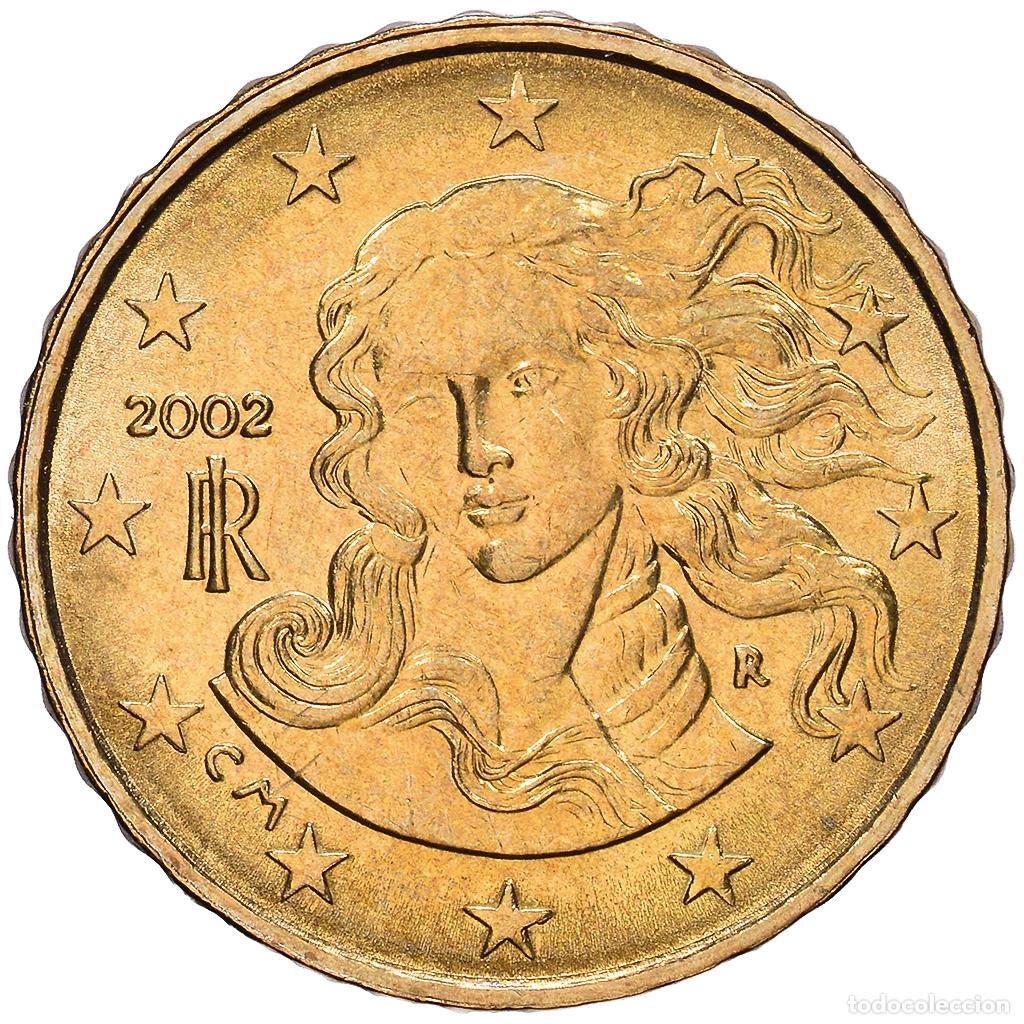 Monedas antiguas de Europa: [#1514193] Italia, 10 Centimes, 2002, Rome, Nordic gold, EBC
