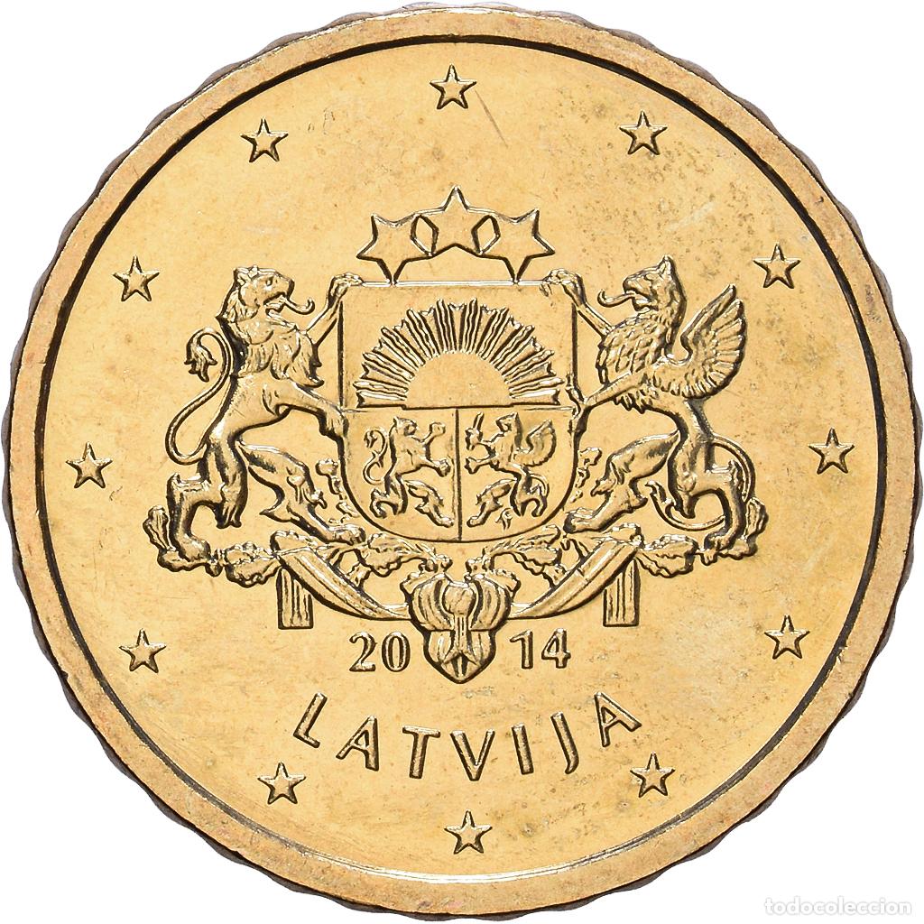 Monedas antiguas de Europa: [#1514194] Letonia, 10 Centimes, 2014, Stuttgart, Nordic gold, EBC+