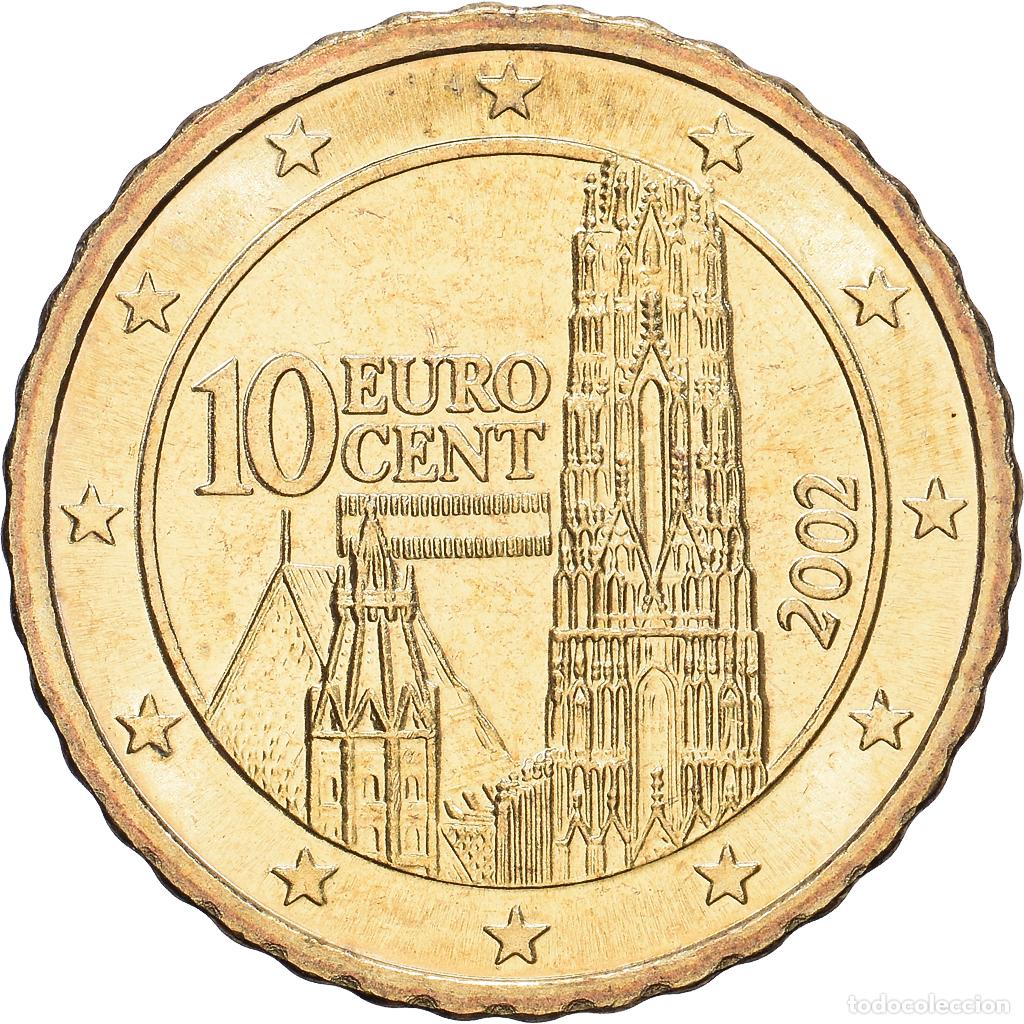 Monedas antiguas de Europa: [#1514206] Austria, 10 Centimes, 2002, Vienna, Nordic gold, EBC+
