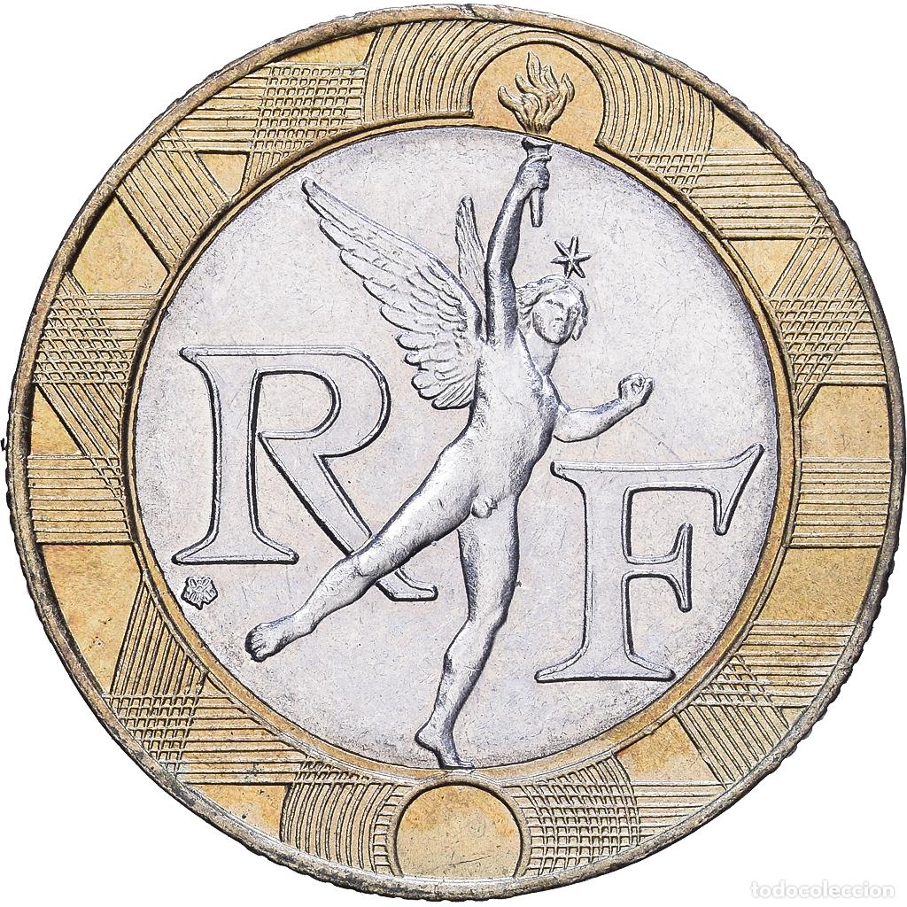 Monedas antiguas de Europa: [#1531164] Francia, 10 Francs, G&eacute;nie, 2000, Monnaie de Paris, Bimet&aacute;lico, EBC