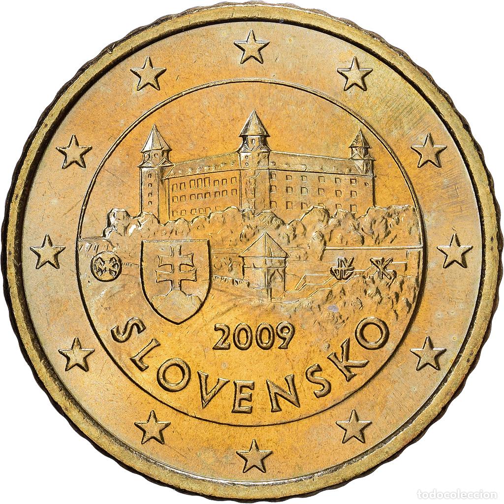 Monedas antiguas de Europa: [#1514049] Eslovaquia, 50 Euro Cent, 2009, Kremnica, Lat&oacute;n, EBC+, KM:100