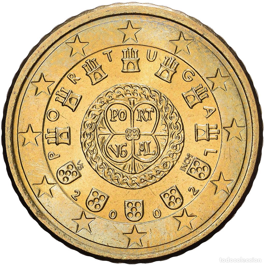 Monedas antiguas de Europa: [#1514135] Portugal, 50 Centimes, 2002, Lisbon, Nordic gold, EBC