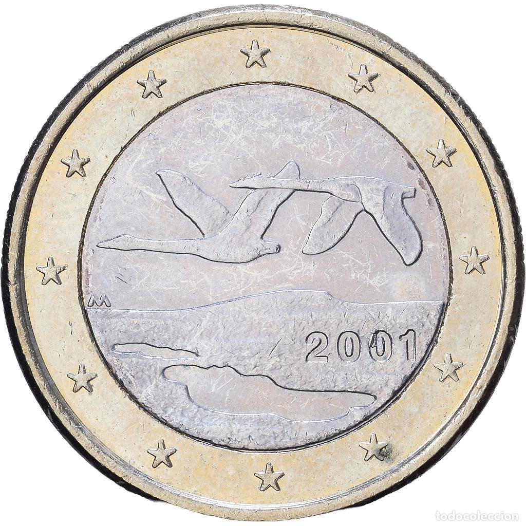Monedas antiguas de Europa: [#1514114] Finlandia, 1 Euro, 2001, Vantaa, Bimet&aacute;lico, EBC