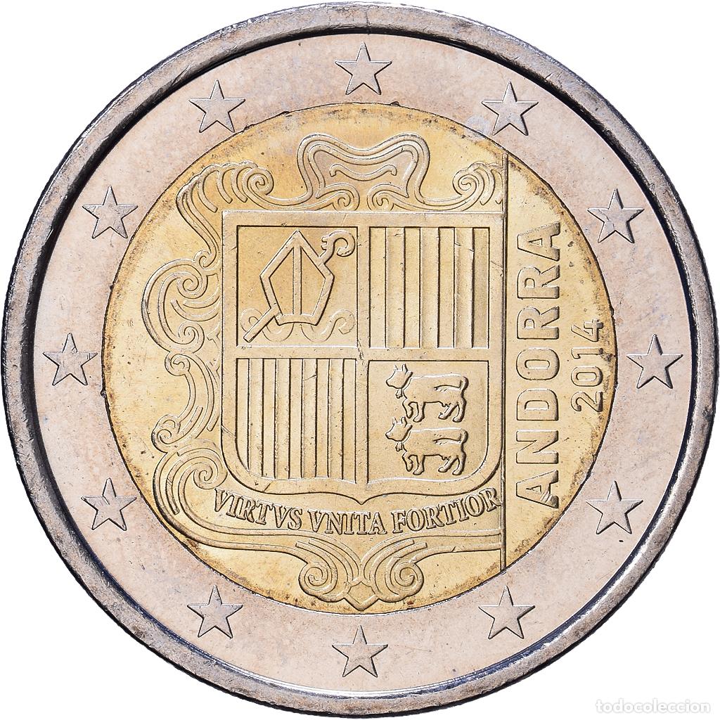 Monedas antiguas de Europa: [#1514060] Andorra, 2 Euro, 2014, Bimet&aacute;lico, EBC+, KM:527