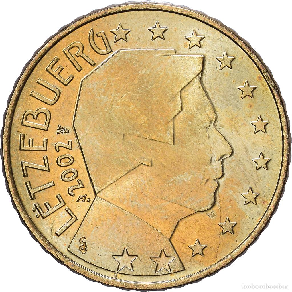 Monedas antiguas de Europa: [#1514139] Luxemburgo, Henri I, 50 Centimes, 2002, Utrecht, Nordic gold, EBC