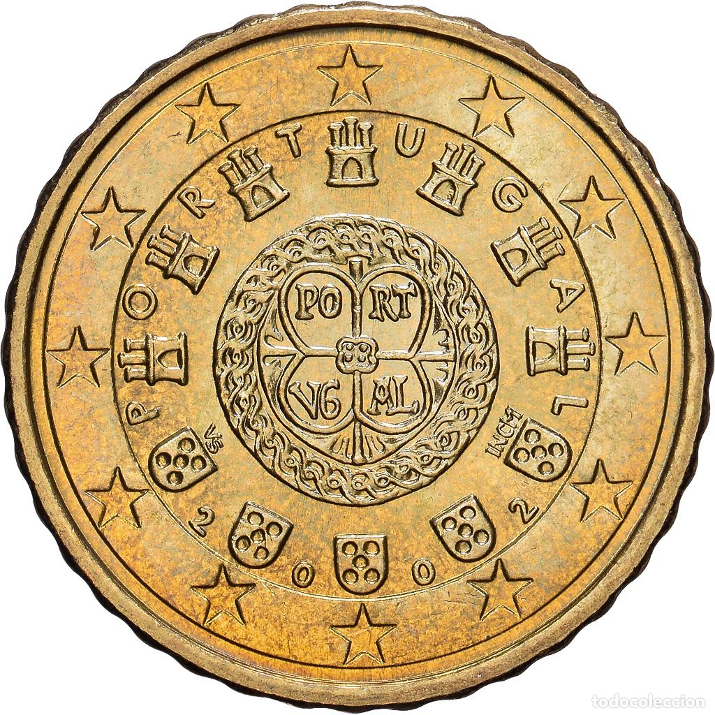 Monedas antiguas de Europa: [#1514186] Portugal, 10 Centimes, 2002, Lisbon, Nordic gold, EBC