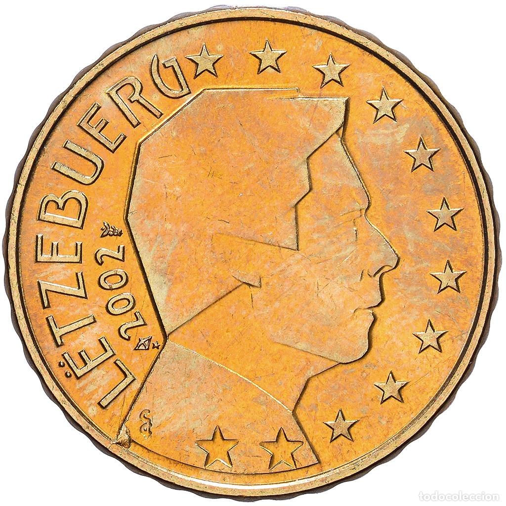 Monedas antiguas de Europa: [#1514190] Luxemburgo, Henri I, 10 Centimes, 2002, Vantaa, Nordic gold, EBC