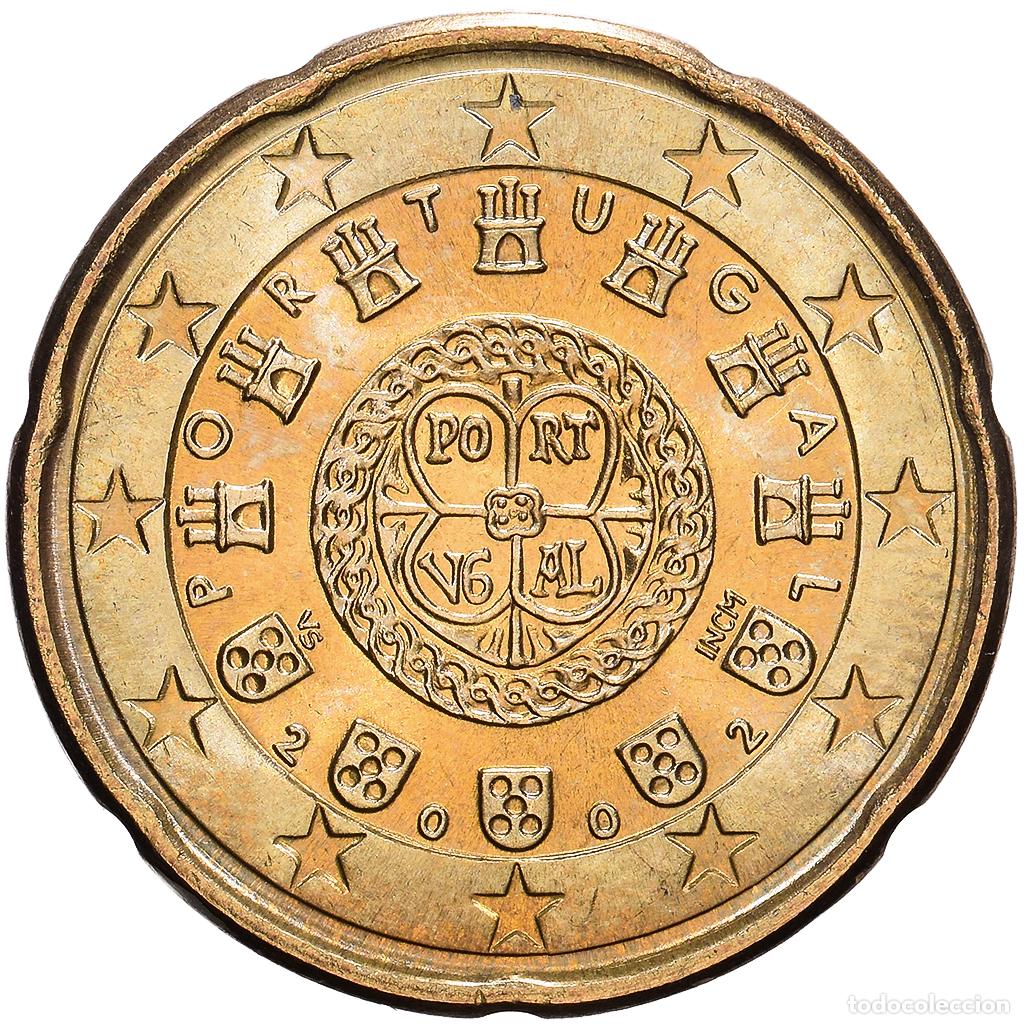 Monedas antiguas de Europa: [#1514159] Portugal, 20 Centimes, 2002, Lisbon, Nordic gold, MBC+