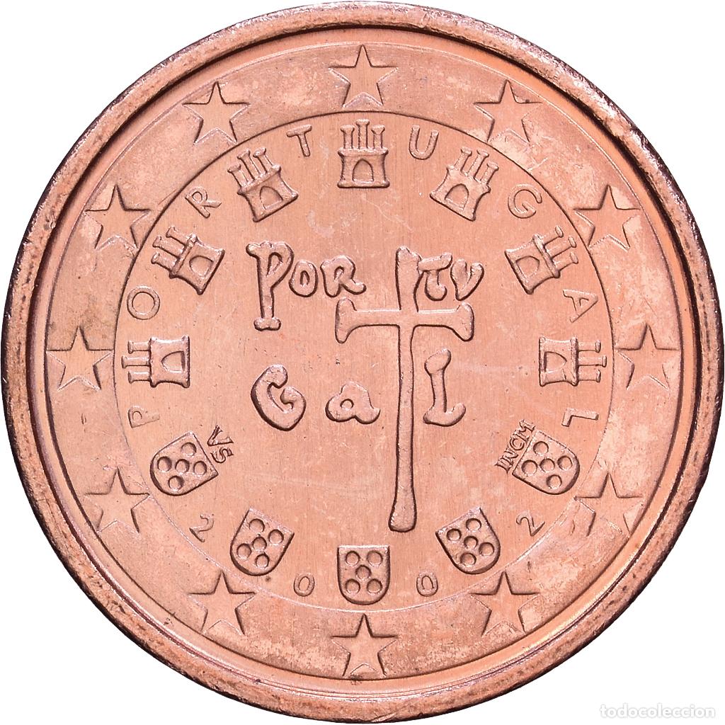 Monedas antiguas de Europa: [#1514242] Portugal, 2 Centimes, 2002, Lisbon, Cobre chapado en acero, EBC+
