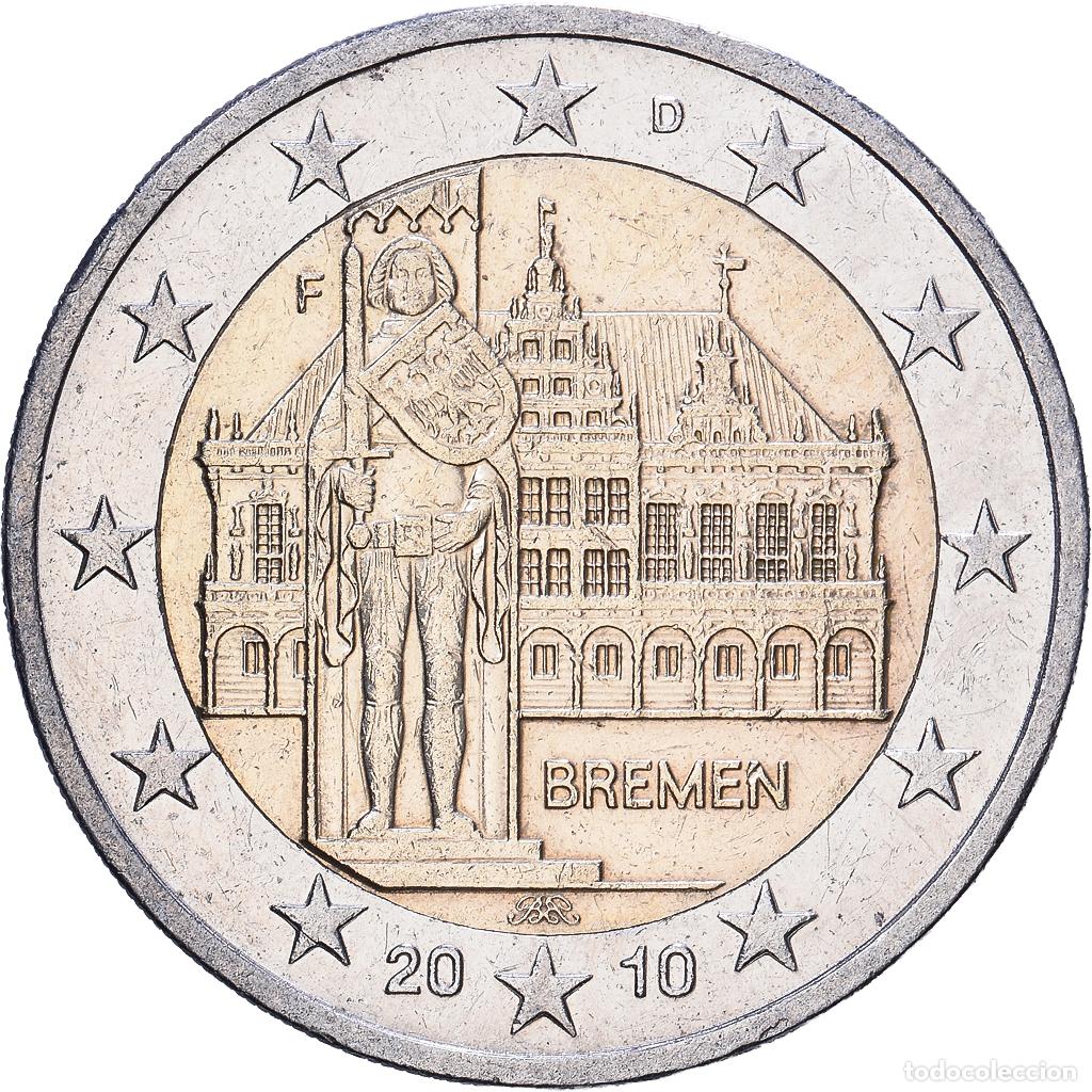 Monedas antiguas de Europa: [#1514091] Alemania, 2 Euro, 2010, Stuttgart, Bimet&aacute;lico, EBC+