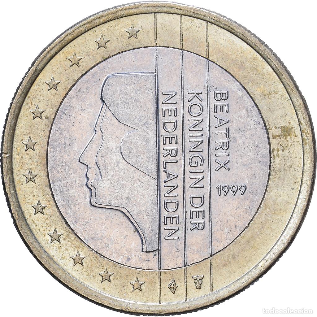 Monedas antiguas de Europa: [#1514107] Pa&iacute;ses Bajos, 1 Euro, 1999, Utrecht, Bimet&aacute;lico, MBC+