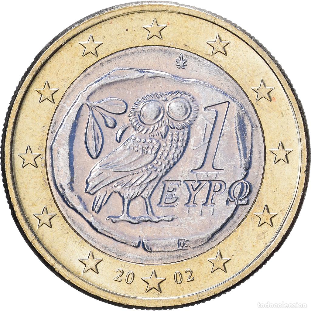 Monedas antiguas de Europa: [#1514120] Grecia, 1 Euro, 2002, Athens, Bimet&aacute;lico, EBC+