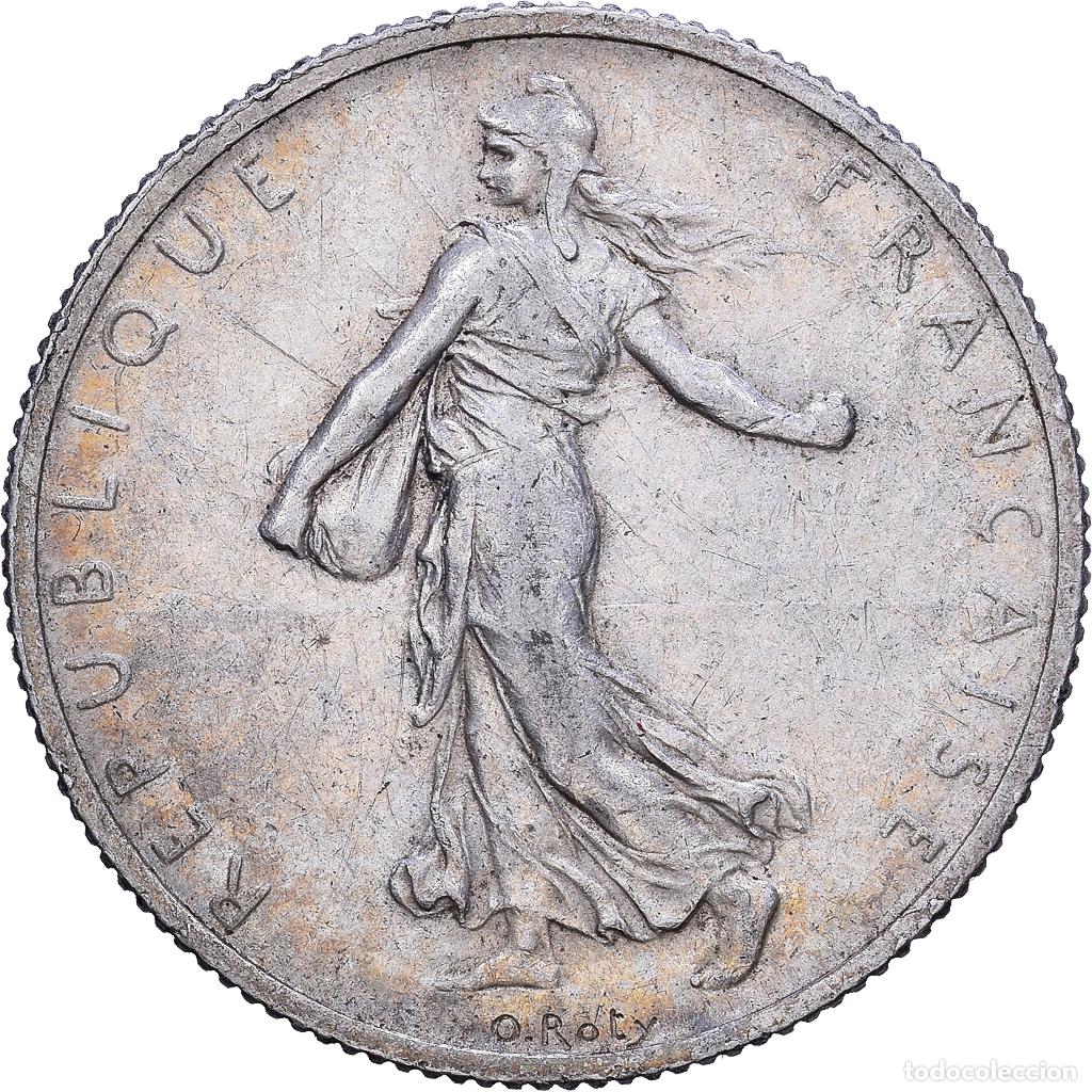 Monedas antiguas de Europa: [#1531323] Francia, 2 Francs, Semeuse, 1899, Paris, Plata, MBC, Gadoury:532