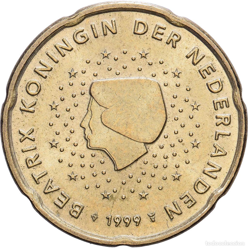 Monedas antiguas de Europa: [#1514161] Pa&iacute;ses Bajos, Beatrix, 20 Centimes, 1999, Utrecht, Nordic gold, MBC+