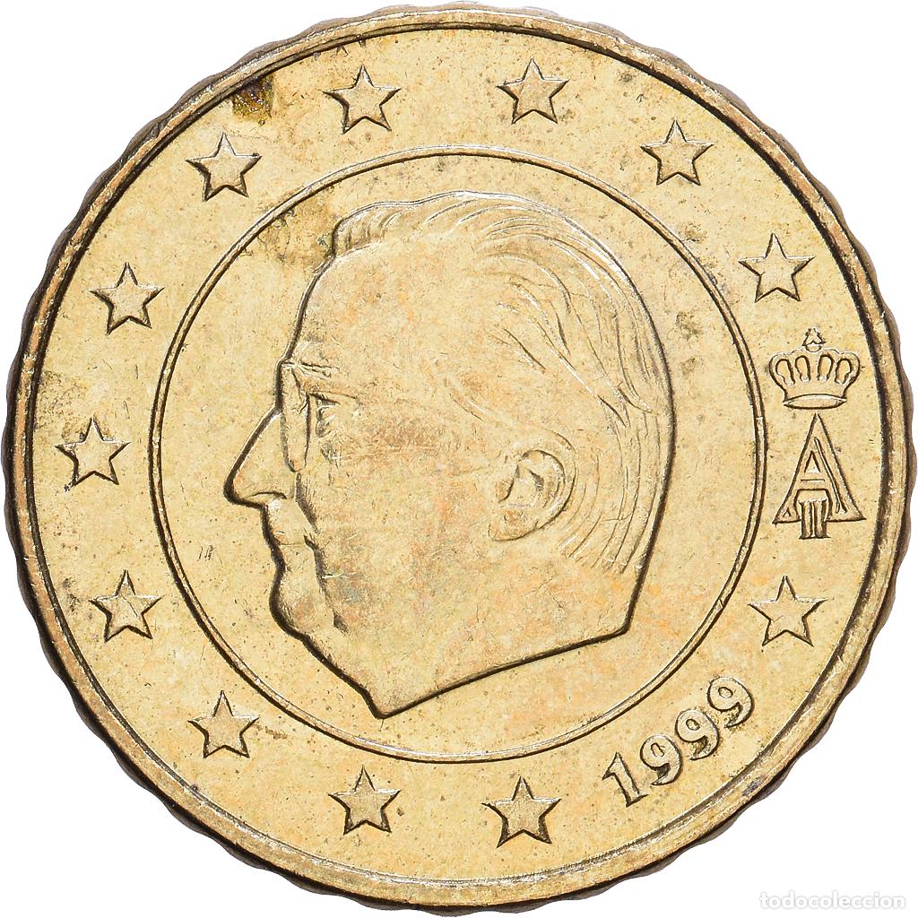 Monete antiche di Europa: [#1514205] B&eacute;lgica, Albert II, 10 Centimes, 1999, Brussels, Nordic gold, EBC