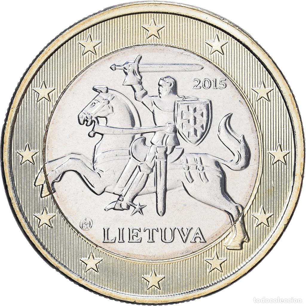 Monedas antiguas de Europa: [#1514127] Lituania, 1 Euro, 2015, Vilnius, Bimet&aacute;lico, SC