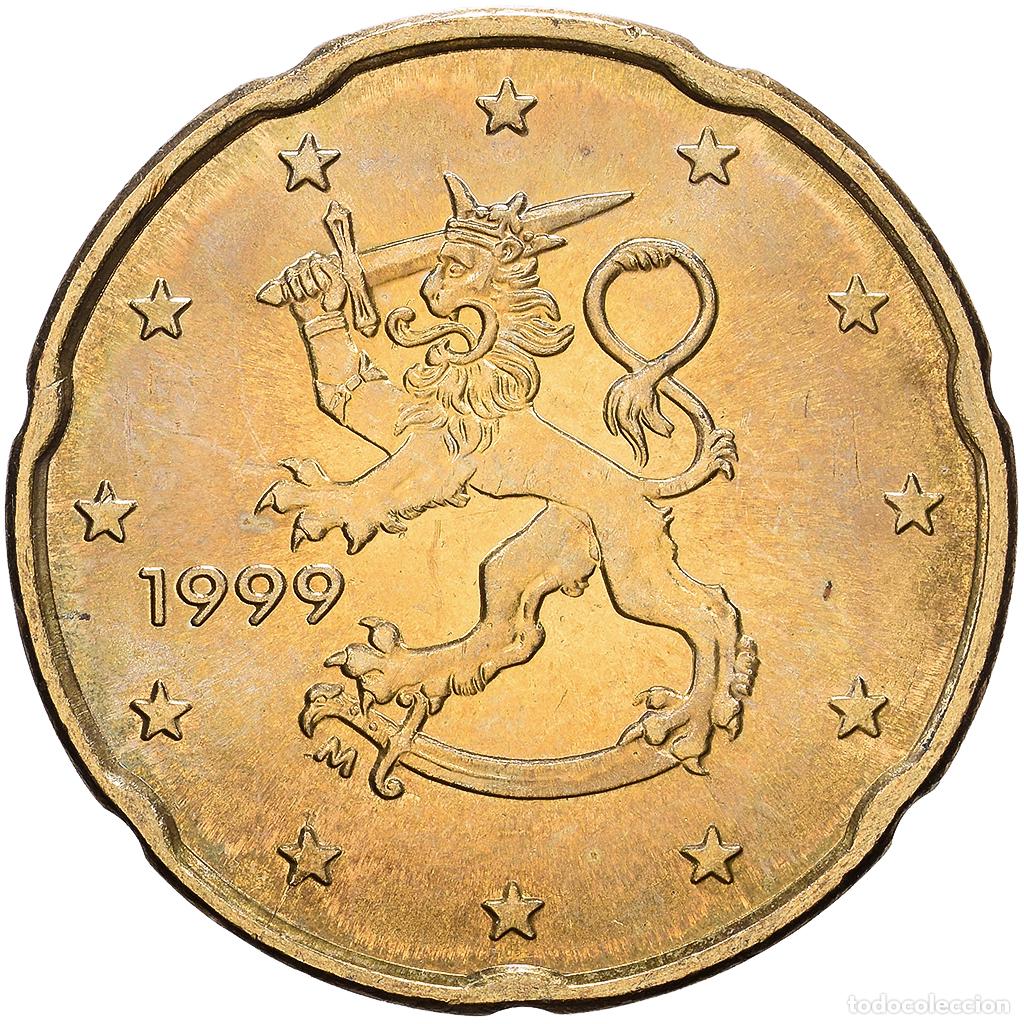 Monedas antiguas de Europa: [#1514171] Finlandia, 20 Centimes, 1999, Vantaa, Nordic gold, EBC, KM:102