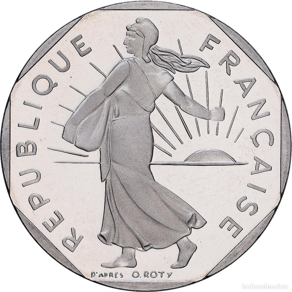 Monedas antiguas de Europa: [#1548007] Francia, 2 Francs, 1991, MDP, Prueba, N&iacute;quel, FDC, Gadoury:547b