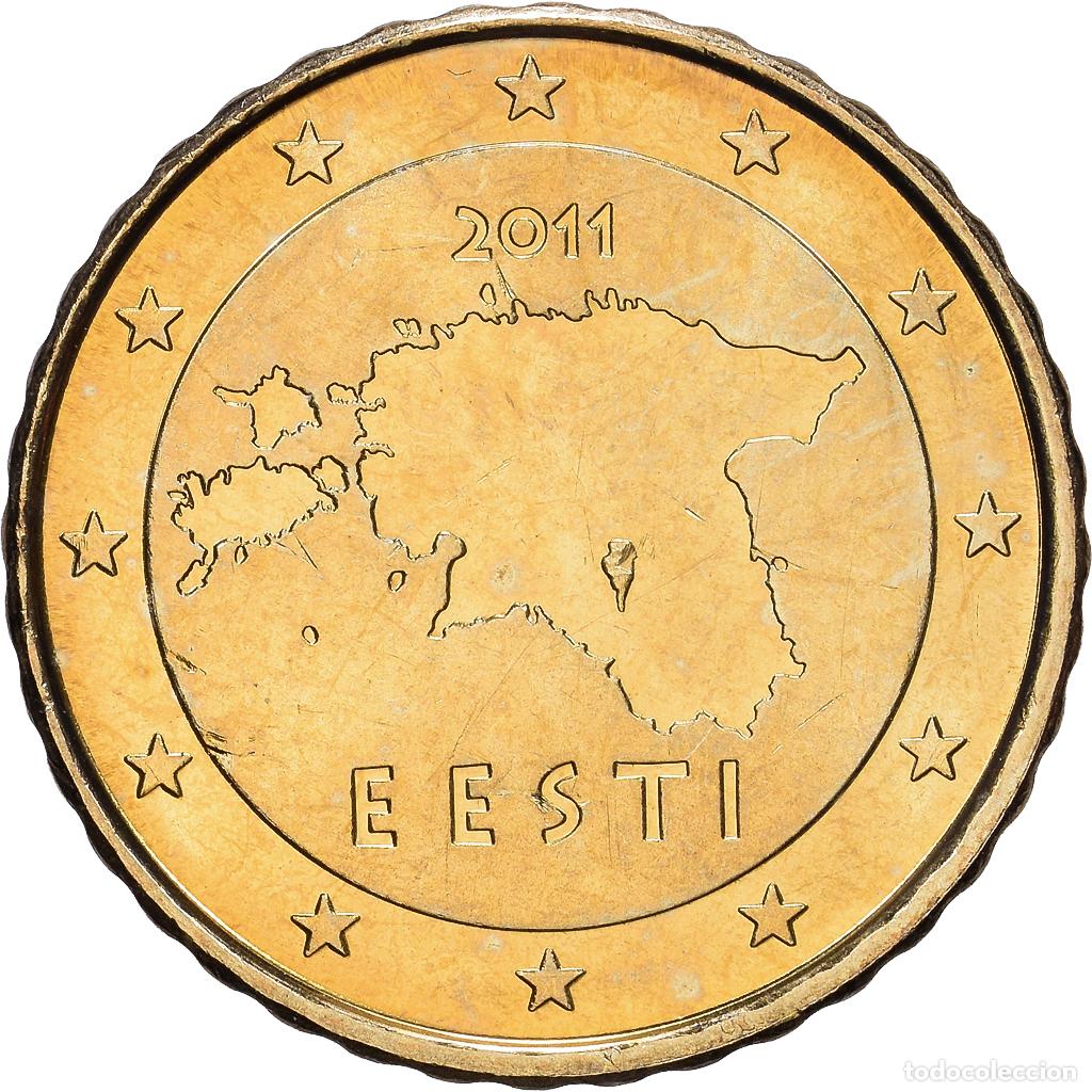 Monedas antiguas de Europa: [#1514199] Estonia, 10 Centimes, 2011, Vantaa, Nordic gold, EBC+