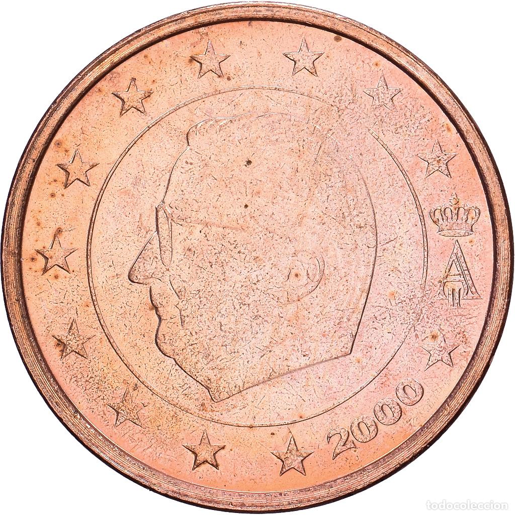 Monedas antiguas de Europa: [#1514263] B&eacute;lgica, Albert II, 2 Centimes, 2000, Brussels, Cobre chapado en acero, EBC