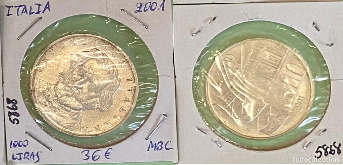 Monedas antiguas de Europa: E5868 MONEDA ITALIA 1000 LIRAS 2001