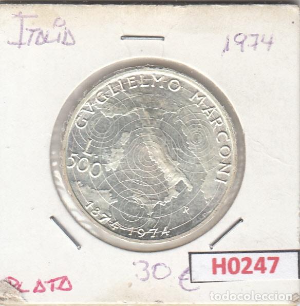 Monedas antiguas de Europa: H0247 MONEDA ITALIA 500 LIRAS 1974 PLATA EBC