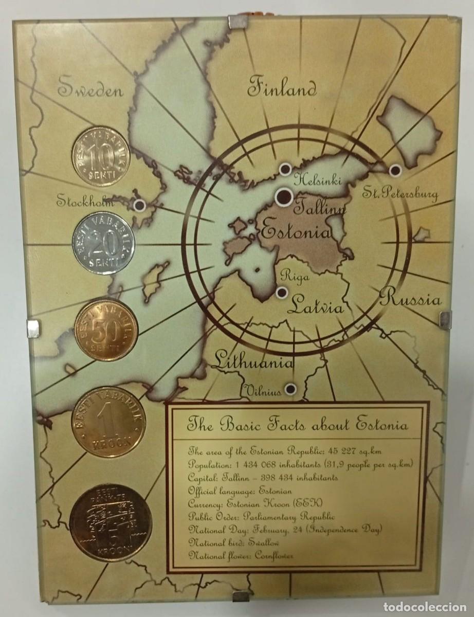 Monedas antiguas de Europa: ESTONIA - 6.80 CORONAS ESTONIAS - BUEN ESTADO GENERAL. MONEDAS CONSERVADAS EN SU PRESENTACI&Oacute;N ORIGIN