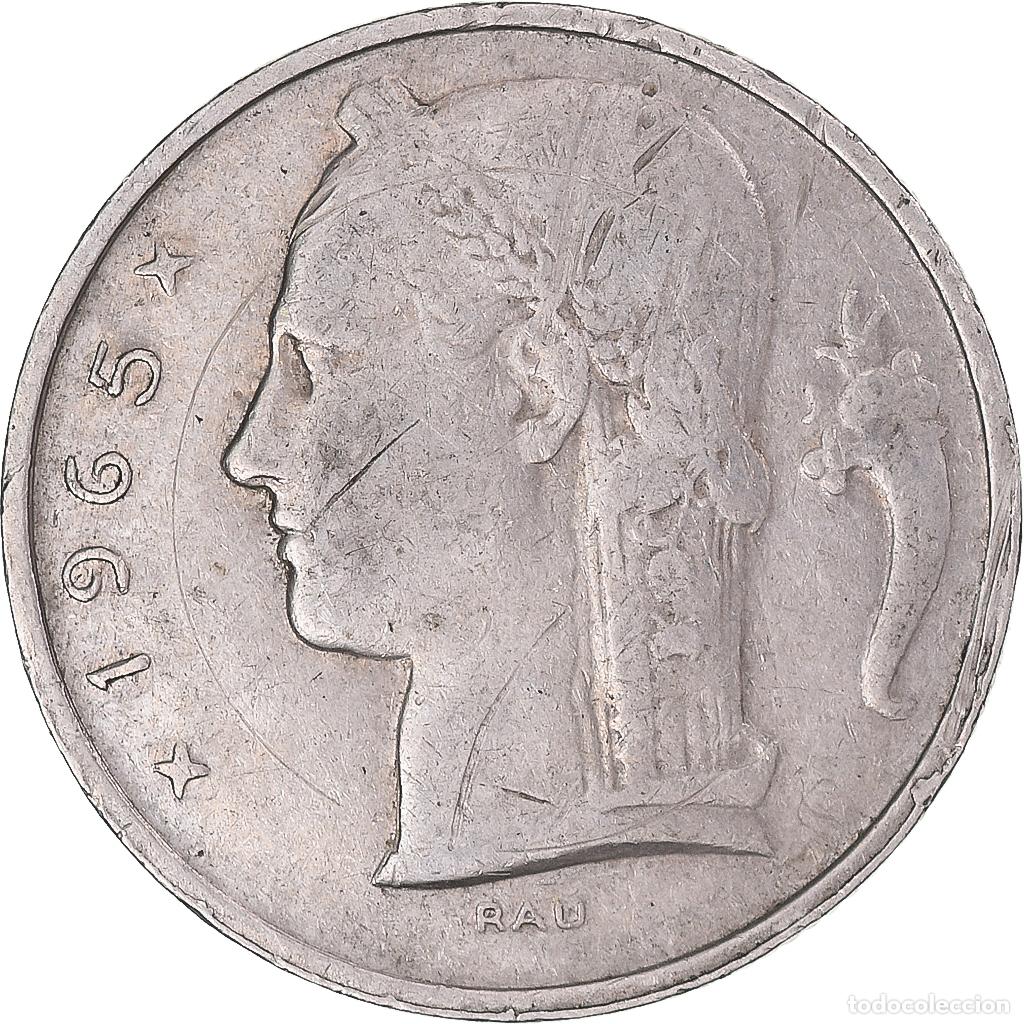 Monedas antiguas de Europa: [#1341116] Moneda, B&eacute;lgica, 5 Francs, 5 Frank, 1965