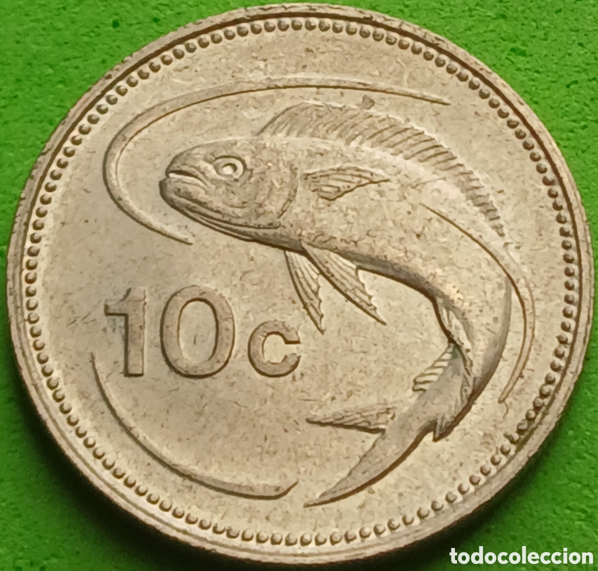 Monedas antiguas de Europa: Malta 10 cents 1991 km#96