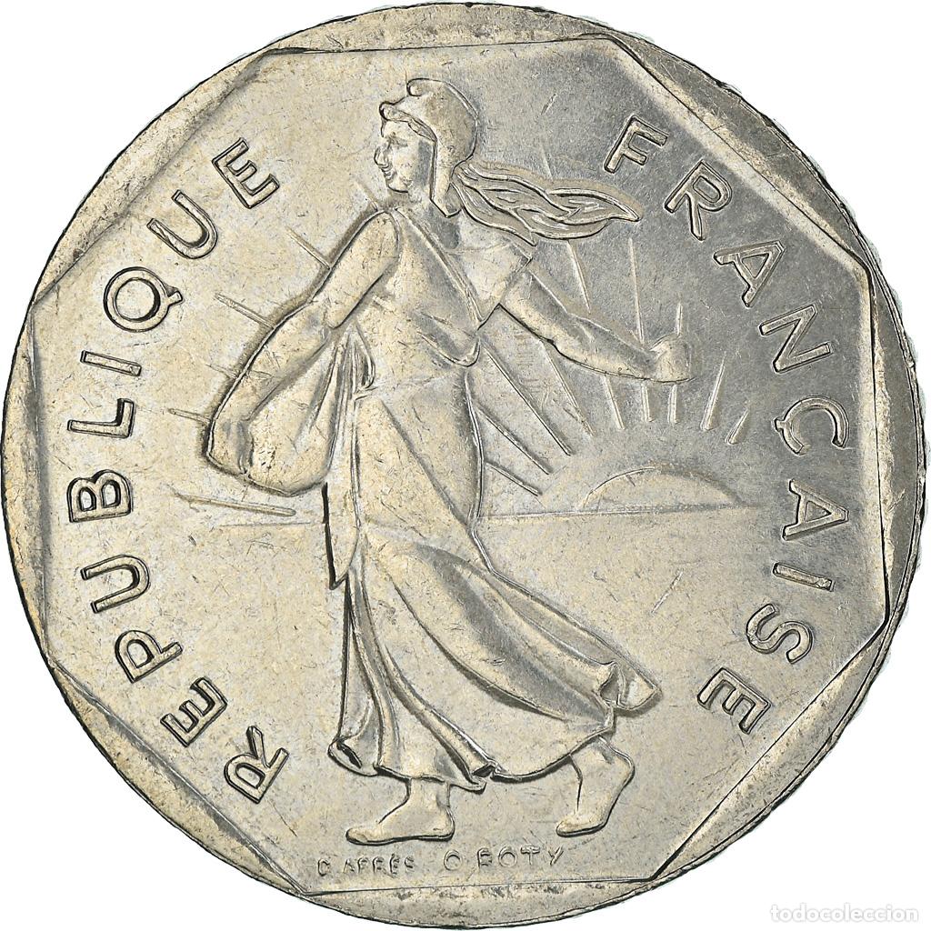 Monedas antiguas de Europa: [#961516] Moneda, Francia, Semeuse, 2 Francs, 1998, Paris, EBC, N&iacute;quel, KM:942.2