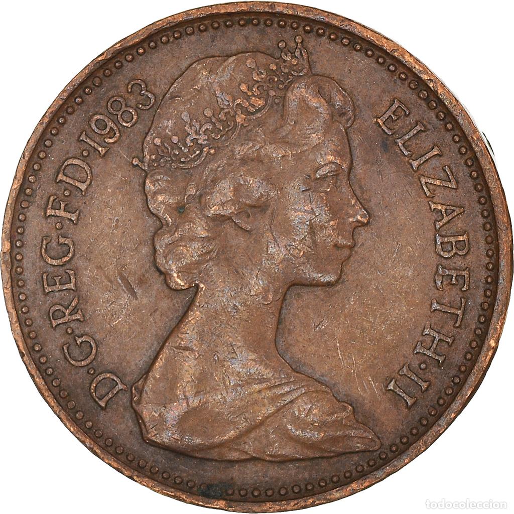 Monedas antiguas de Europa: [#1030883] Moneda, Gran Breta&ntilde;a, Elizabeth II, Penny, 1983, MBC, Bronce, KM:927