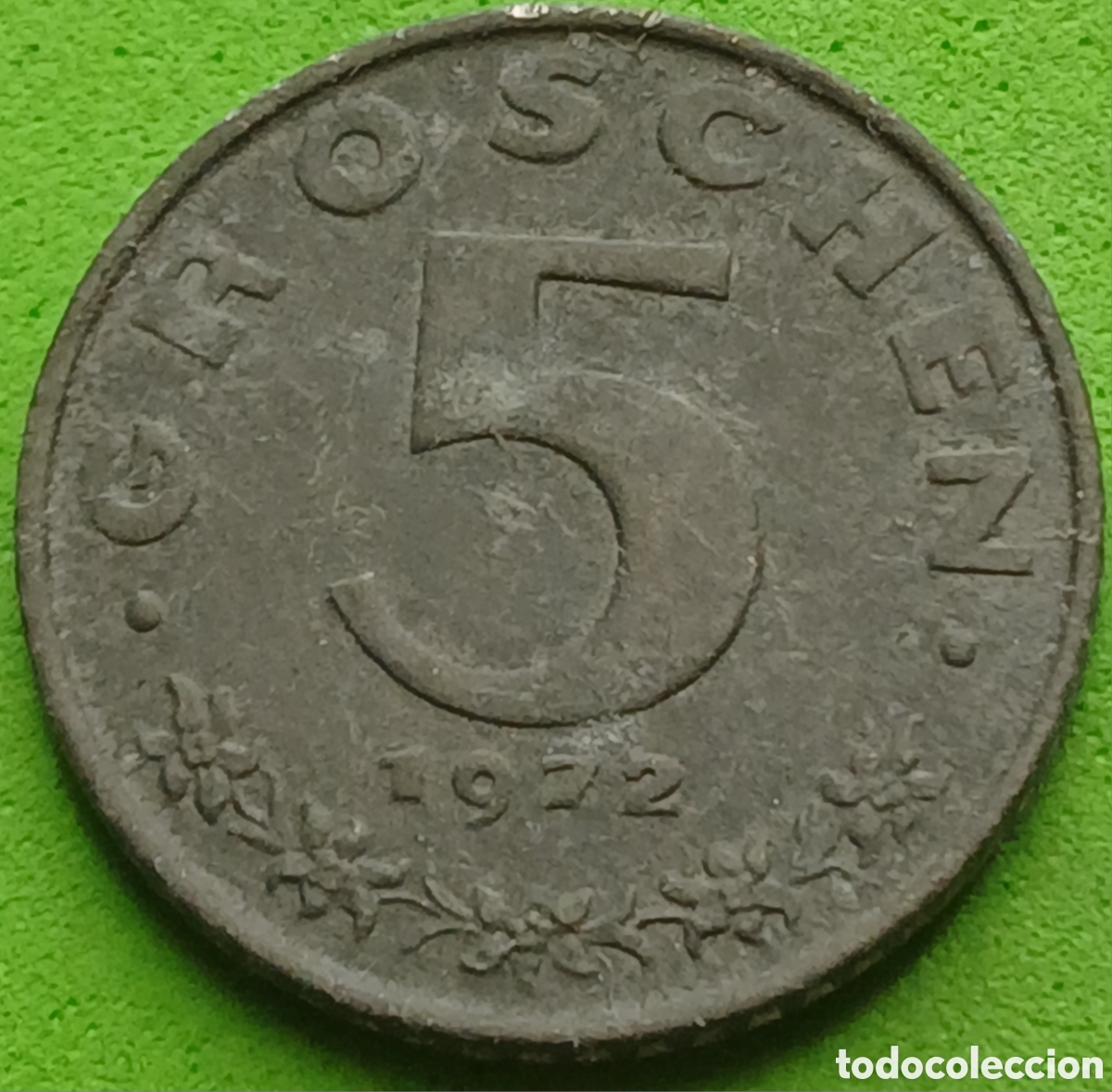 Monedas antiguas de Europa: Austria 5 groschen 1972 km#2875