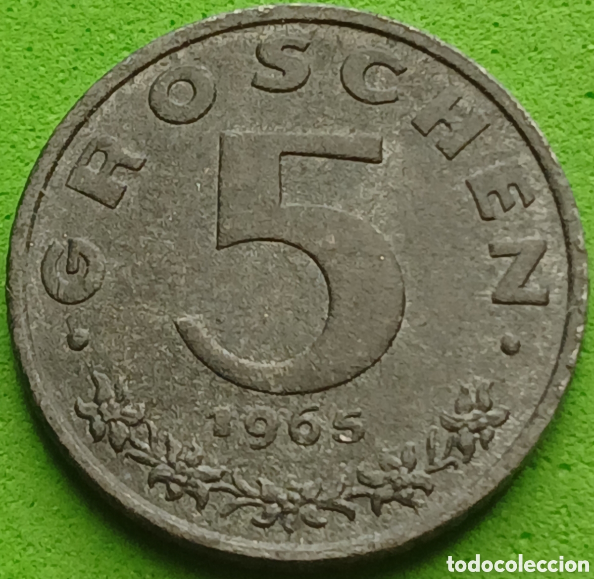 Monedas antiguas de Europa: Austria 5 groschen 1965 km#2875