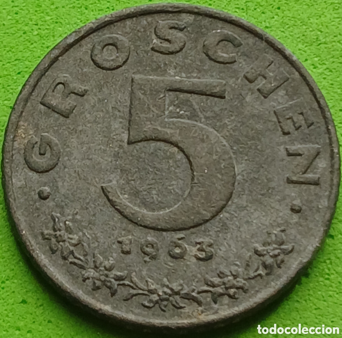 Monedas antiguas de Europa: Austria 5 groschen 1963 km#2875
