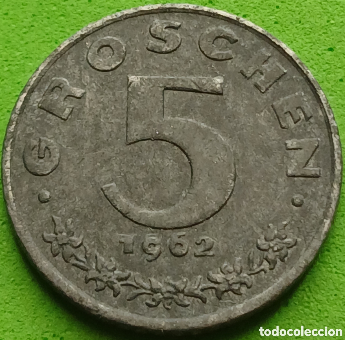 Monedas antiguas de Europa: Austria 5 groschen 1962 km#2875