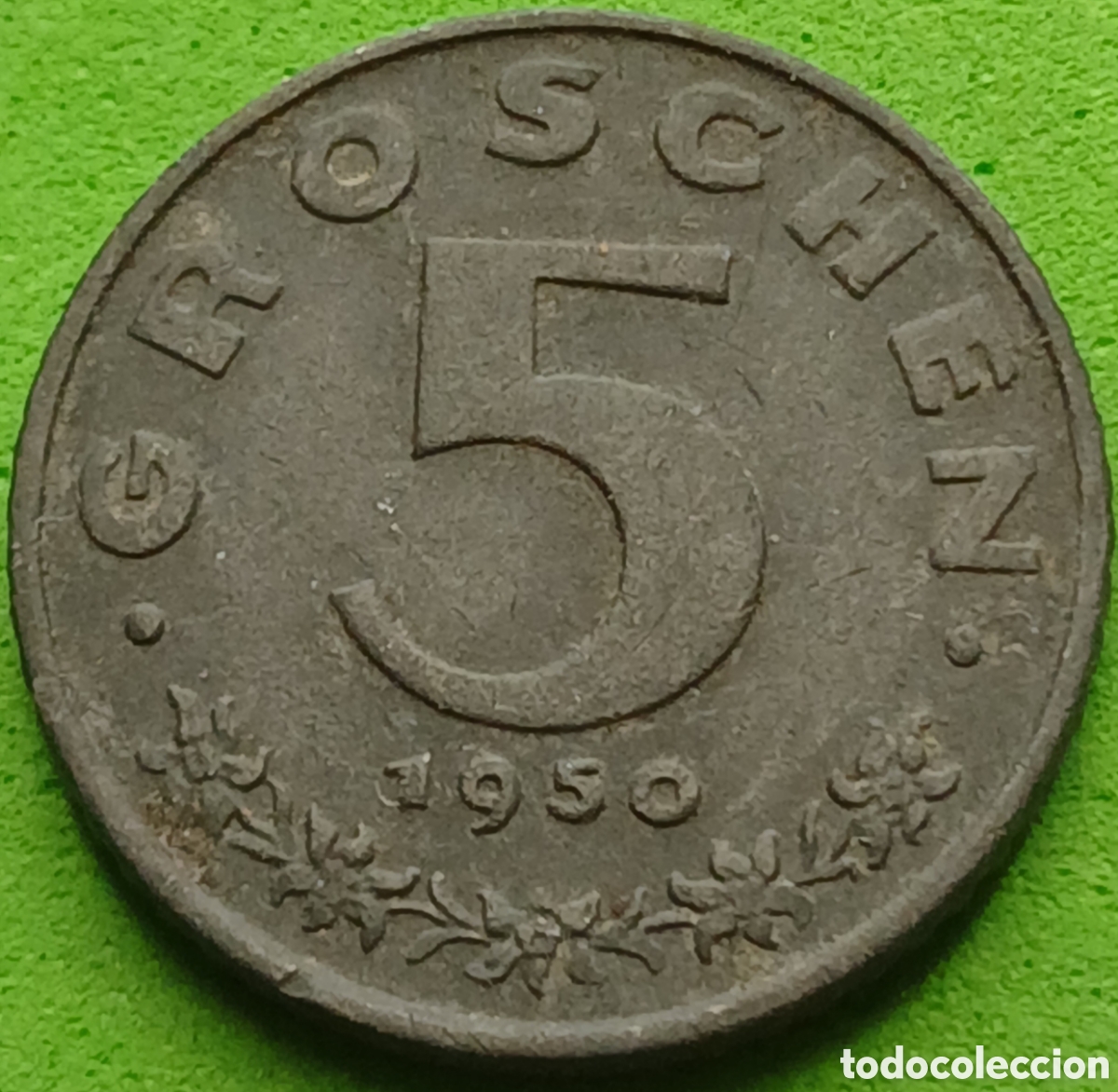 Monedas antiguas de Europa: Austria 5 groschen 1950 km#2875