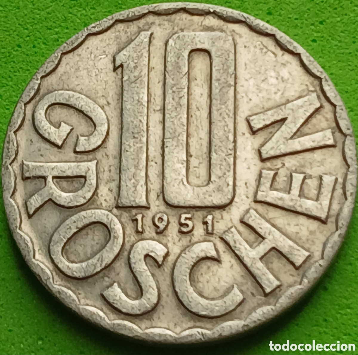 Monedas antiguas de Europa: Austria 10 groschen 1951 km#2878