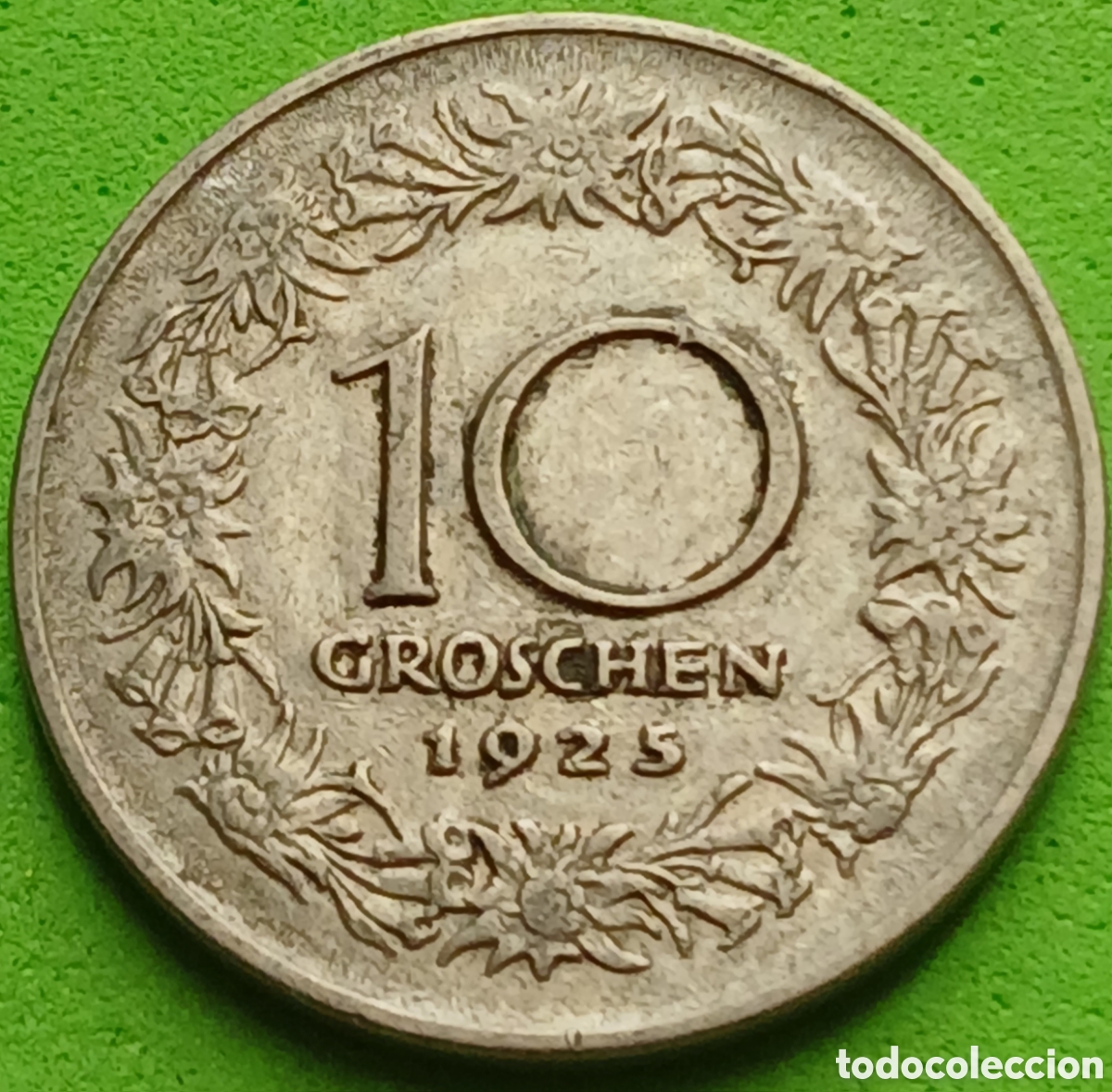 Monedas antiguas de Europa: Austria 10 groschen 1925 km#2838
