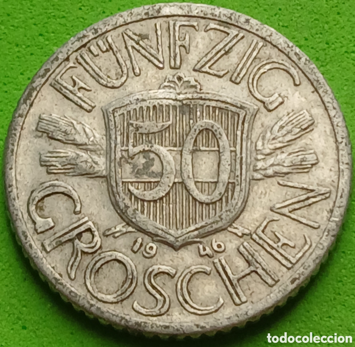 Monedas antiguas de Europa: Austria 50 groschen 1946 km#2870