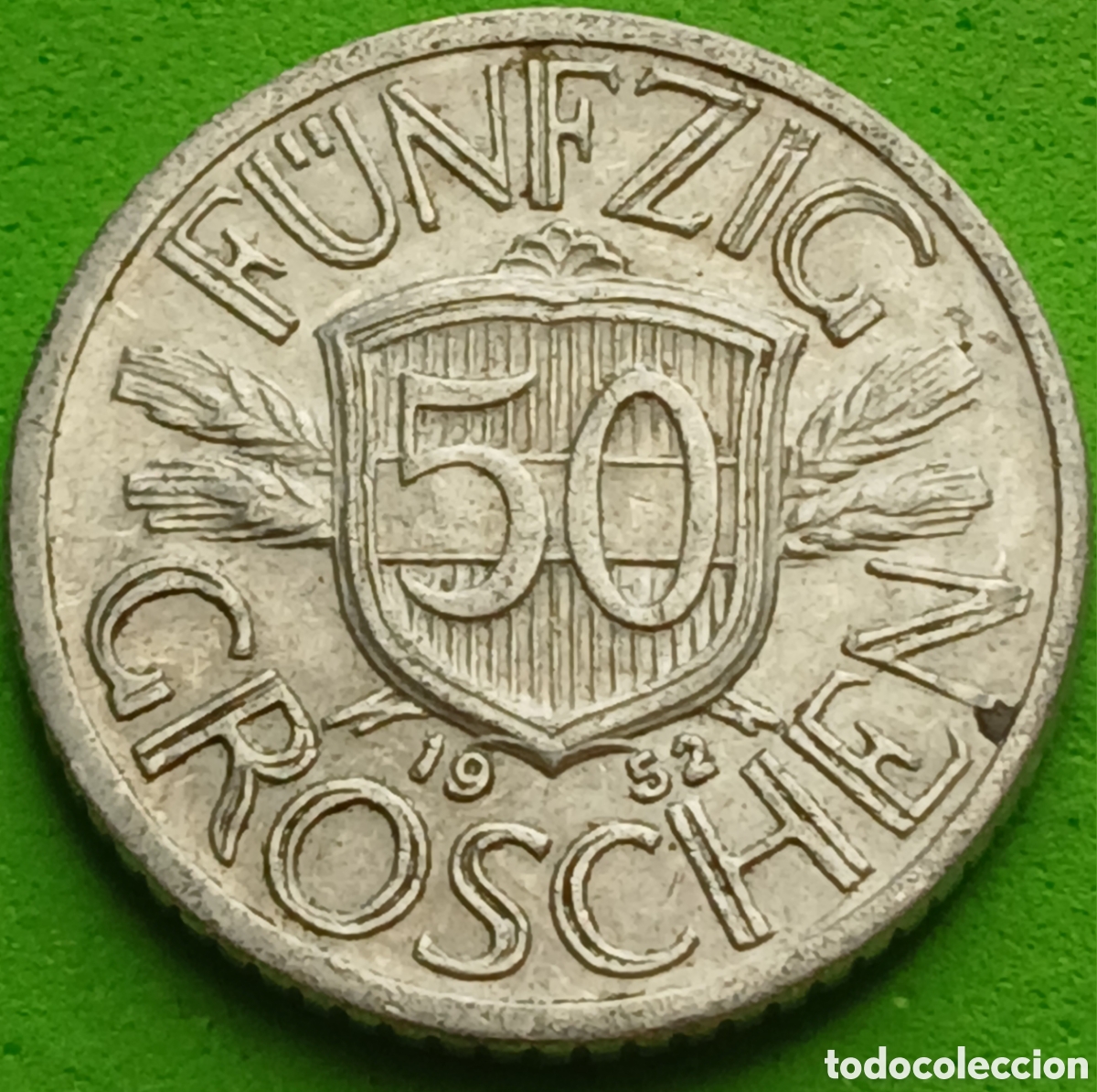 Monedas antiguas de Europa: Austria 50 groschen 1952 km#2870