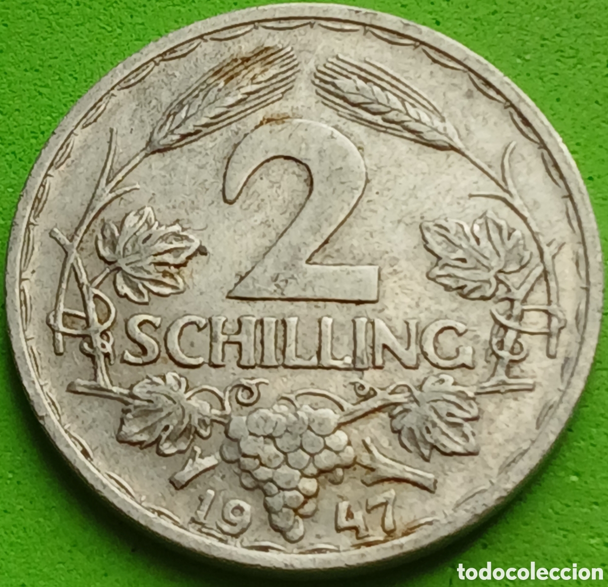 Monedas antiguas de Europa: Austria 2 schilling 1947 km#2872