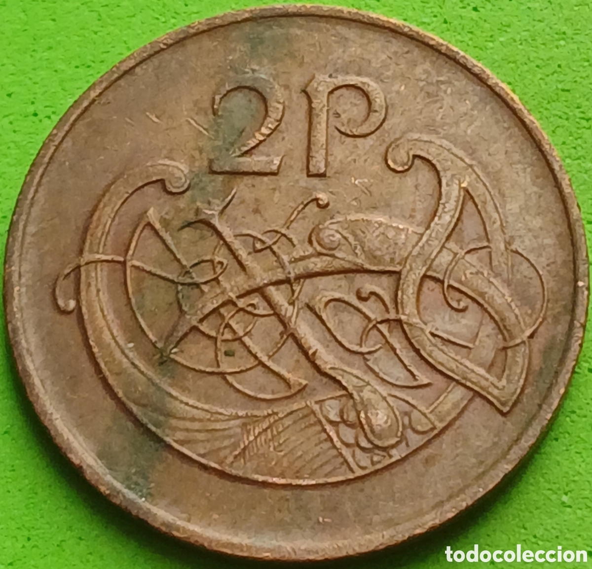 Monedas antiguas de Europa: Irlanda 2 peniques 1980 km#21