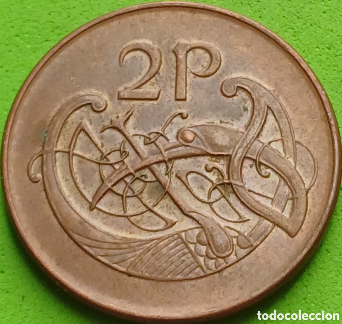 Monedas antiguas de Europa: Irlanda 2 peniques 1990 km#21a
