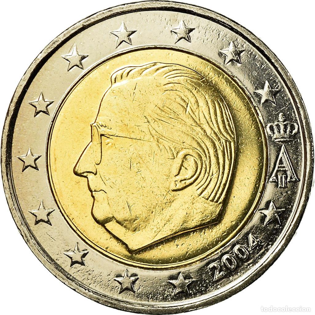 Monedas antiguas de Europa: [#753760] B&eacute;lgica, 2 Euro, 2004, FDC, Bimet&aacute;lico, KM:231