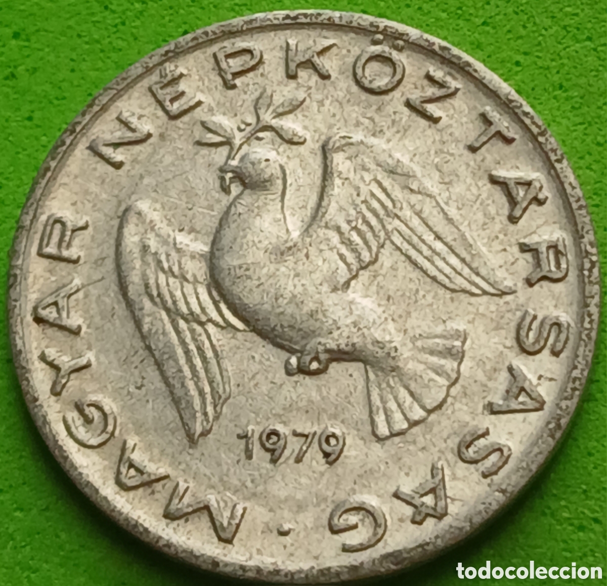 Monedas antiguas de Europa: Hungr&iacute;a 10 filler 1979 km#572