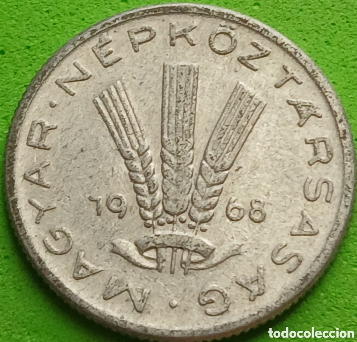 Monedas antiguas de Europa: Hungr&iacute;a 20 filler 1968 km#573