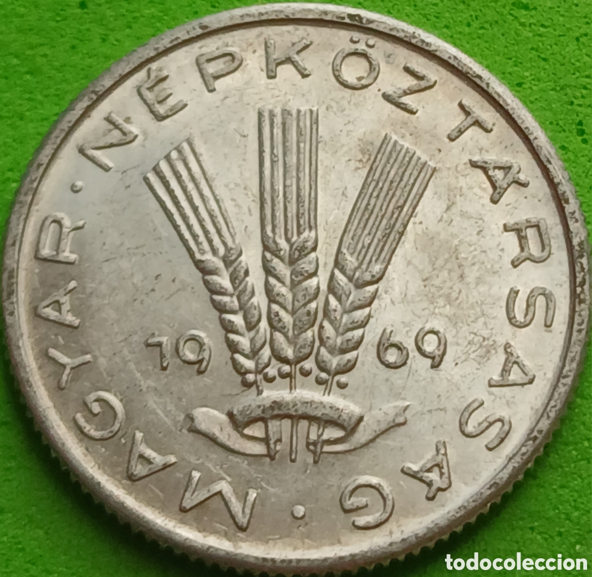Monedas antiguas de Europa: Hungr&iacute;a 20 filler 1969 km#573